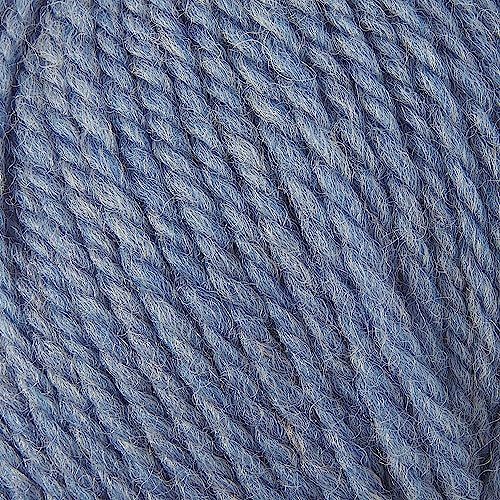 Gisimo 100% Merino Wool Yarn, 3-Ply Luxurious and Soft Yarn for Hand Knitting & Crocheting (Light Blue, 1Ball) - Image 2