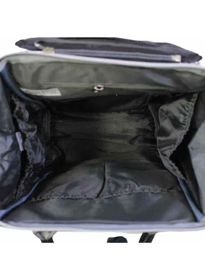 LeQueen Diamond 8th Special Edition Soft Waterproof Diaper Bag - Black - Image 3