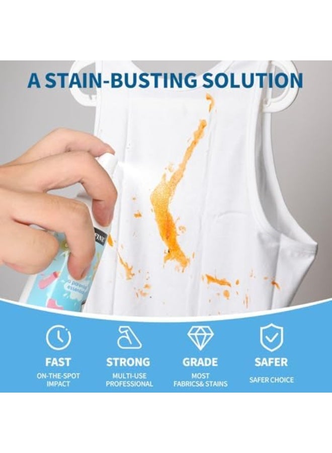 Jiffine 2 Pack 4oz (120ML) Stain Remover, Baby Stain Treater Spray – Newborn Essentials Stain Remover | Safe for Sensitive Skin, Removes Coffee, Stains from Clothes, Carpets, Sheets - Image 5