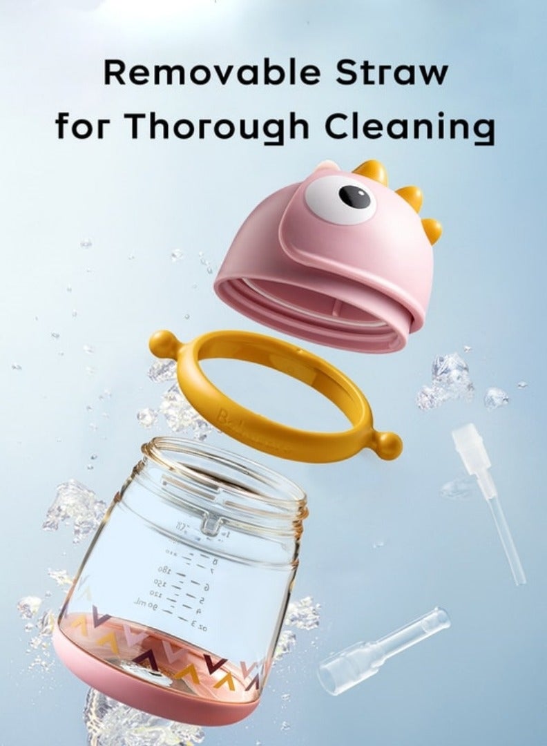 Baby Care Sippy Cups for 6+ Months Baby, Baby Cup 300ml, Spill Proof Sippy Cup for Baby Toddlers & Kids, PPSU, BPA Free - Image 3