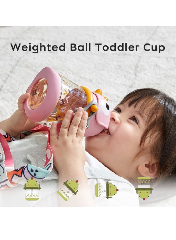 Baby Care Sippy Cups for 6+ Months Baby, Baby Cup 300ml, Spill Proof Sippy Cup for Baby Toddlers & Kids, PPSU, BPA Free - Image 2