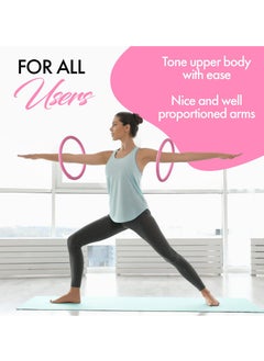 SYOSI Arm Hoop, Mini Hula Hoop for Adults, Strengthen Arms and Shoulders, Hula Hoop for Fun Upper Body Exercise, Lightweight and Portable Fitness Equipment  - Image 2