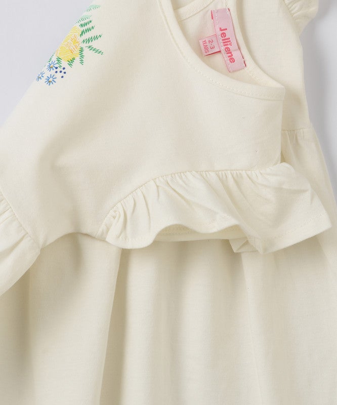 Jelliene فستان للبنات الصغيرات - Image 4