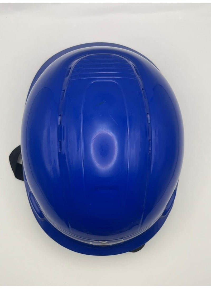 TEAKWOOD Ratchet Safety Helmet, Blue - Image 2