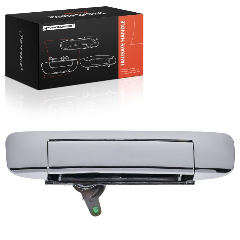 A-Premium APremium Tailgate Handle Liftgate Latch Handle Compatible with Toyota Tacoma 2005 2006 2007 2008 Chrome Replace 6909004010PFM GAH010024 - Image 3