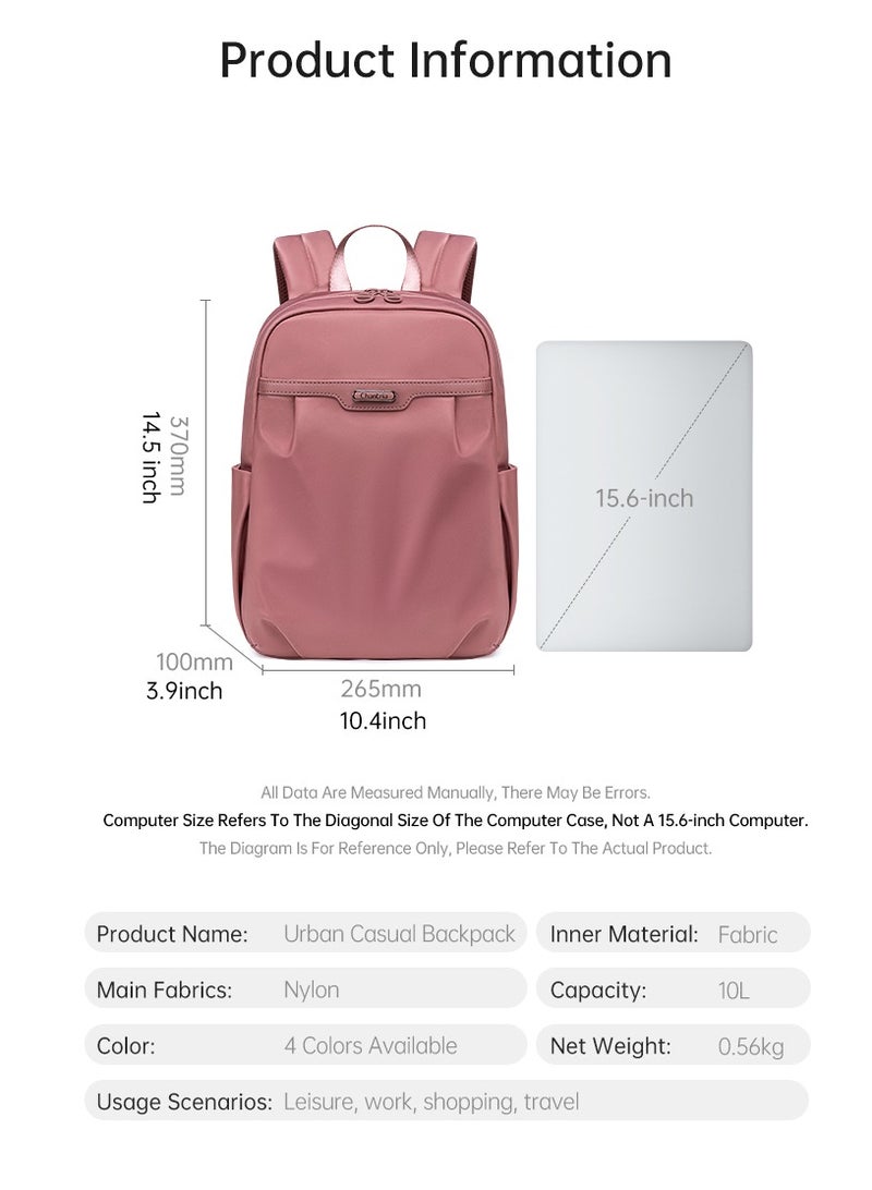 شانتريا CB00769 شنطة ظهر 15.6-انش للكمبيوتر المحمول مقاومة للماء خفيفة الوزن متينة مناسبة للسفر للعمل للأعمال حقيبة للنساء من شانتريا - كاكى - Image 5