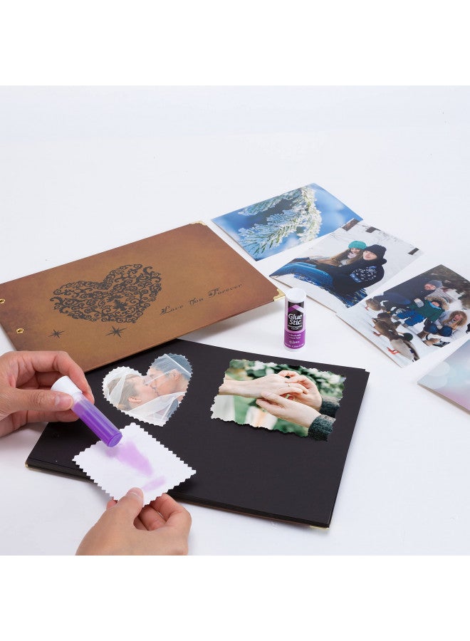 Avery Glue Stick Disappearing Purple Color, Washable, Nontoxic, 0.26 oz. Permanent Glue Stic, 6pk (98096) - Image 4