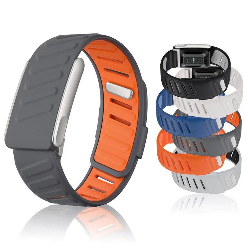 Bluejw Premium Silicone Sport Wristband for WHOOP 5.0 - 25mm Replacement Watch Strap with Secure Snap Buckle - Image 2