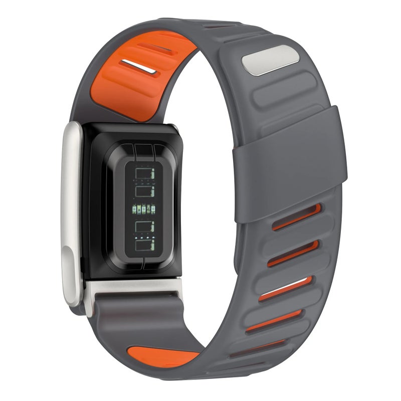 Bluejw Premium Silicone Sport Wristband for WHOOP 5.0 - 25mm Replacement Watch Strap with Secure Snap Buckle - Image 3