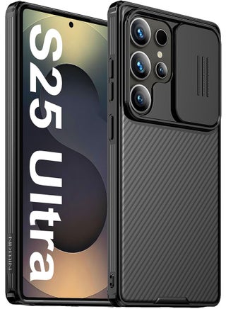 Samsung Galaxy S25 Ultra Case Cover Nillkin Camshield Pro Case With Slide Camera Lens Protection PC Back & TPU Frame Bumper Protection for Samsung Galaxy S25 Ultra Black - pzsku/ZBAAF5C3C1F29225D8EE5Z/45/_/1742040654/15b7b0af-f162-4014-8597-960fec7031c9