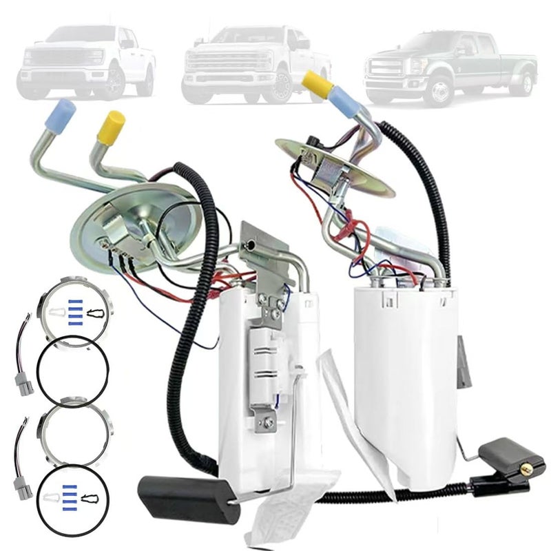 Front Rear Fuel Pump Assembly Compatible with Ford F150 F250 F350 19921997 Replaces SP2005H SP2007H