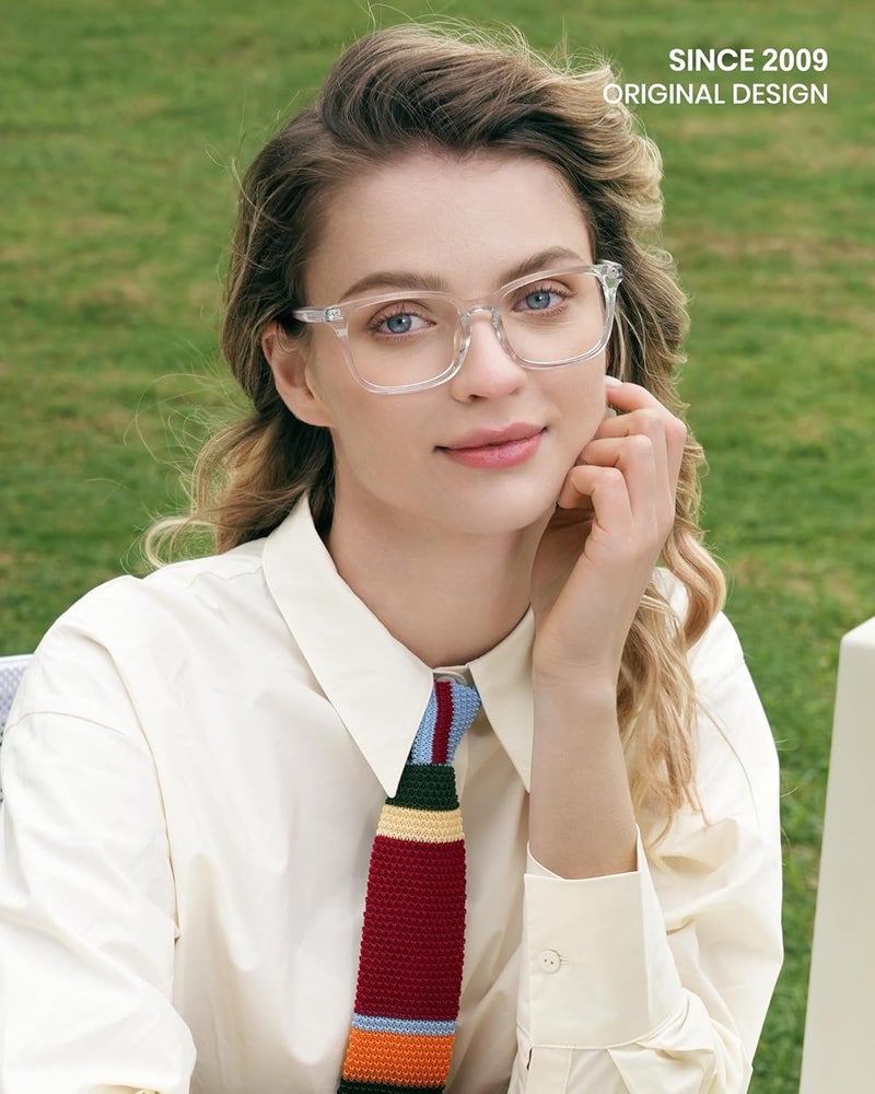 Cyxus Blue Light Glasses for Men Women Reduce Eye Strain UV Blocking for Computer Screen 8082 - Image 3