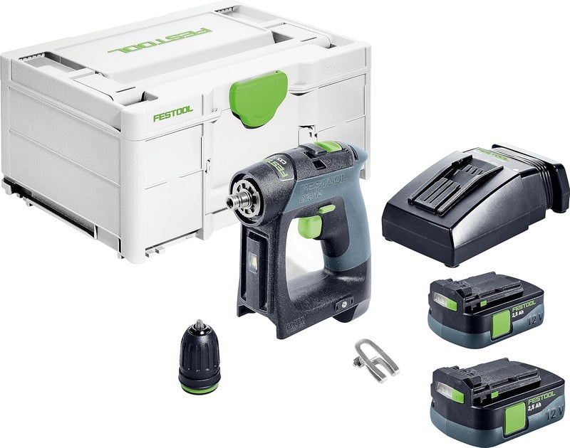 Festool 576868 Cordless Drill CXS 12 25Plus - Image 1
