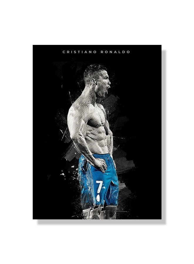 Nariele New football Star Frameless Home Decoration Wall Painting Poster