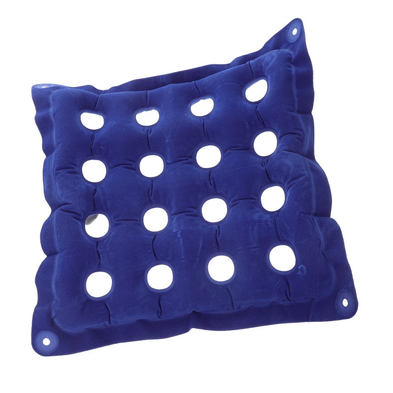 Portable Inflatable Seat Cushion Breathable Cushion for Office Chair Car and Airplane for Flights and - Image 1