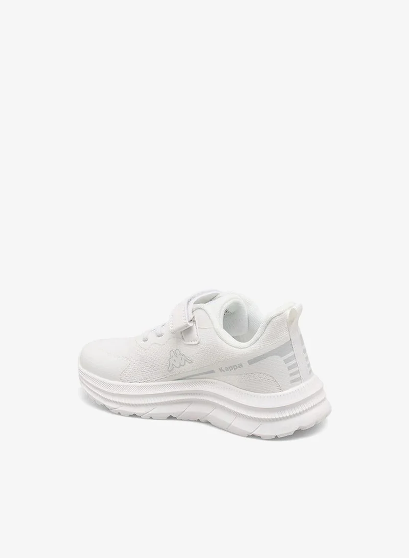 Kappa WHITE Boys Logo Hook & Loop Sports Shoes for Men | Best Price UAE