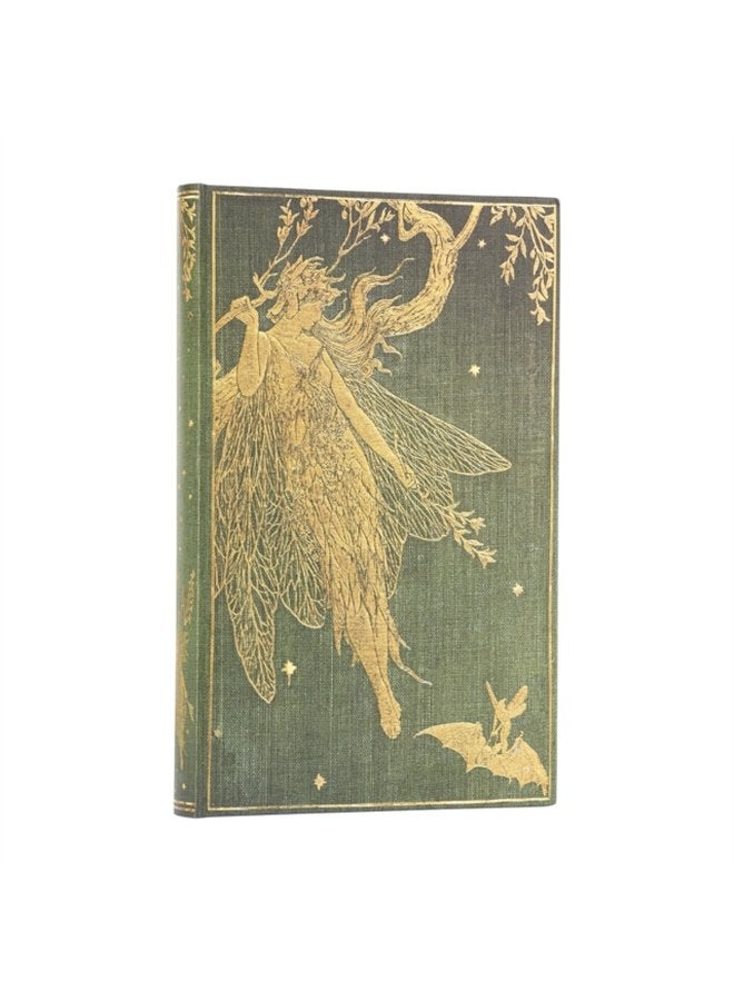 Olive Fairy Lang s Fairy Books Maxi Dot Grid Hardback Journal Elastic Band Closure - Hardback