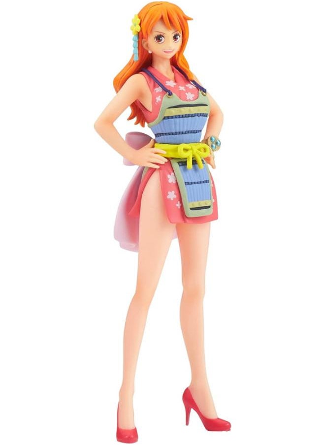 Bandai - Bandai Banpresto  - One Piece - Dxf -  GRANDLINE SERIES -THE GRANDLINE LADY - WANOKUNI vol.8 (B:NAMI) - Image 1