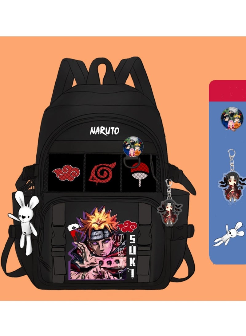 KUYING Naruto Backpack Anime Backpack  - Image 1