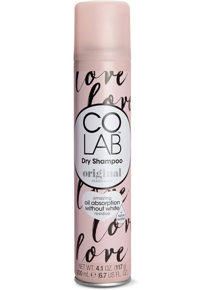 COLAB Original Fragrance Dry Shampoo 200ml - Image 1