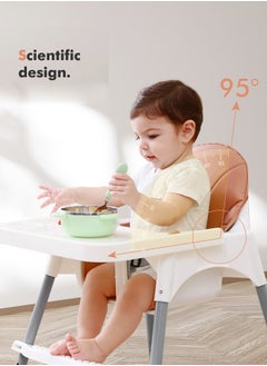 keke Adjustable High Chair With Dining Tray And Safety Seat Belt with Cushion For Children  - Image 5