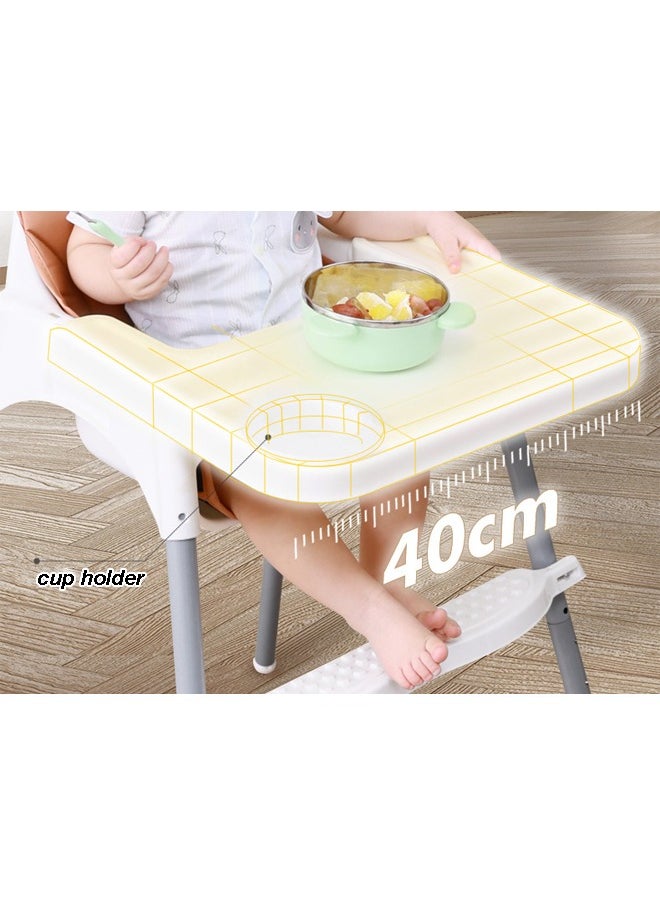 keke - Adjustable High Chair With Dining Tray And Safety Seat Belt with Cushion For Children - Image 1