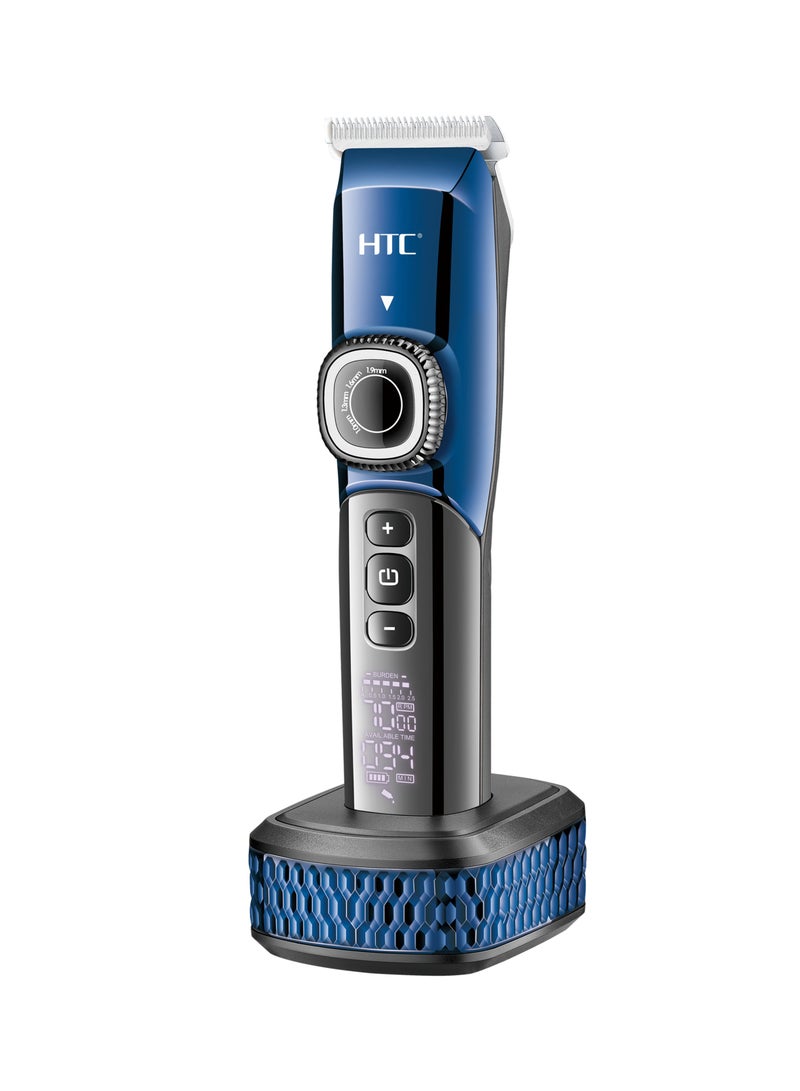 HTC AT-788 Portable Hair Cut Machine for Men Professional Clipper, with 2200 mAH Battery with LED Display - Image 2