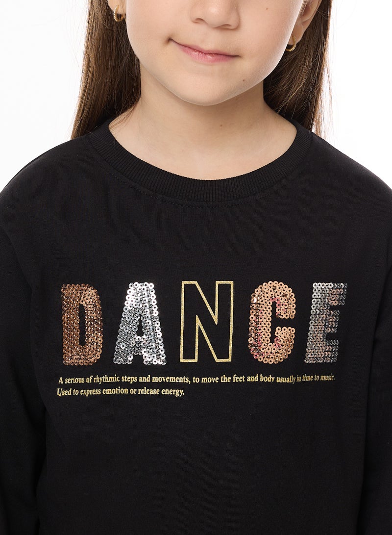 victor and jane Sequins Embroidered Sweatshirt - Image 5