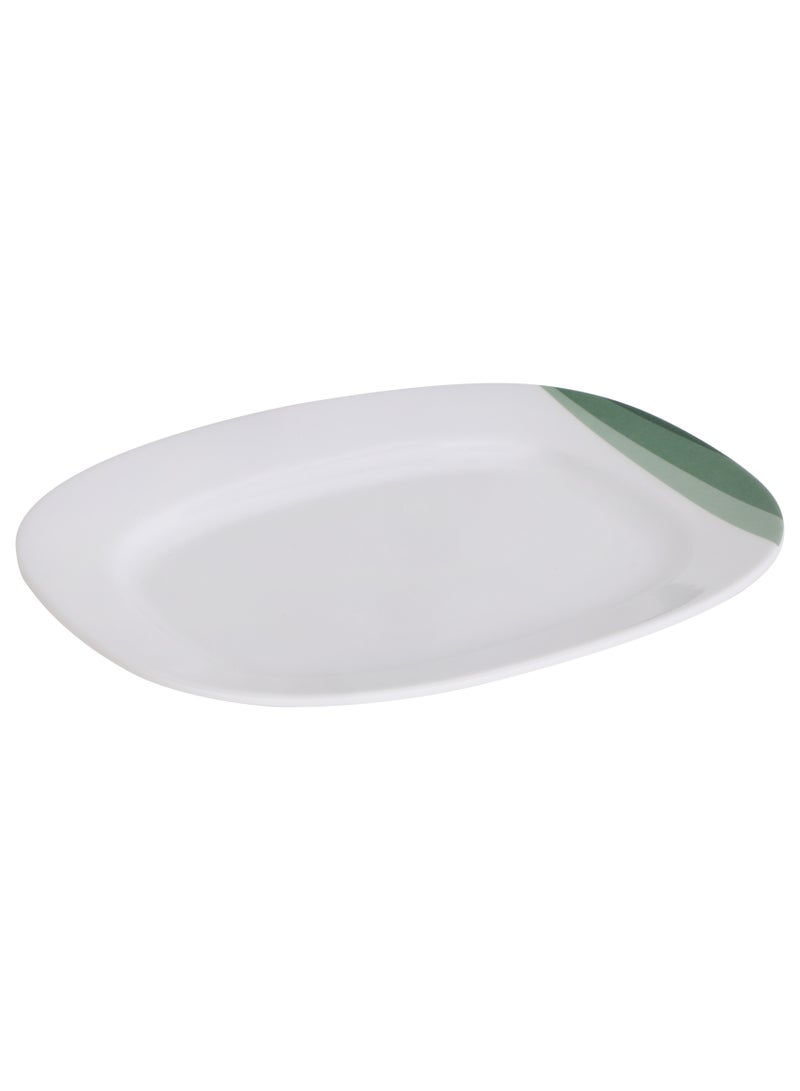 ديلكاسا طبق ديلكاسا بيضاوي من الميلامين مقاس ١٢ بوصة - DC3425 - Image 1