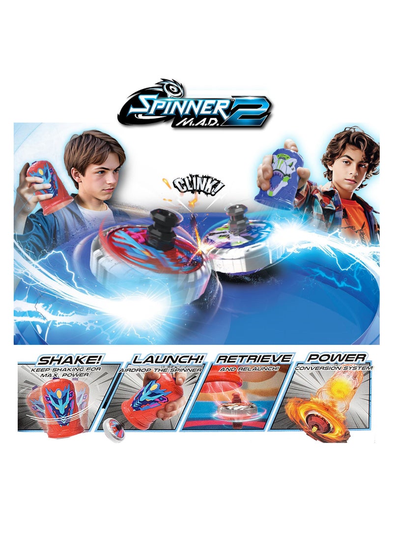 Silverlit Spinner MAD 2 Shake & Spin - 1 Piece Only, Assorted - Image 3