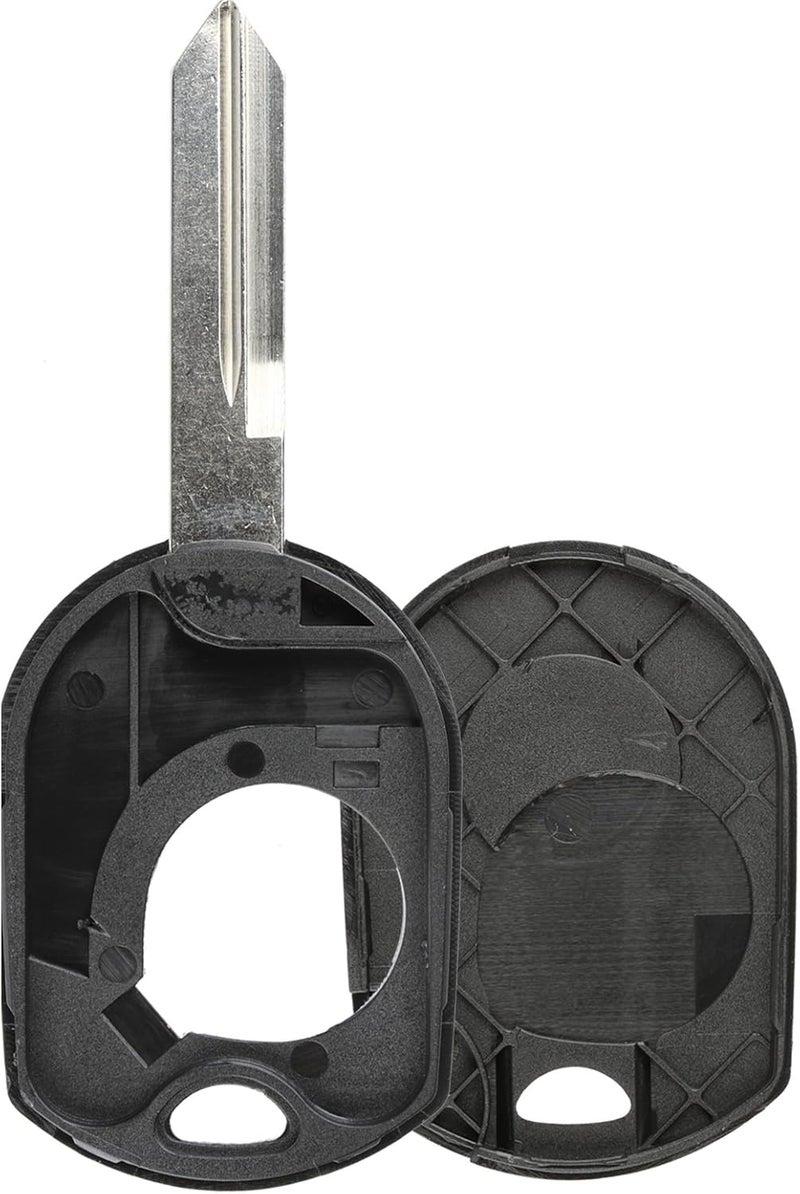 KeylessOption Keyless Entry Remote Uncut Blank Ignition Key Blade Fob Shell Case Cover Buttons for F-150 F-250 Explorer Edge - Image 3