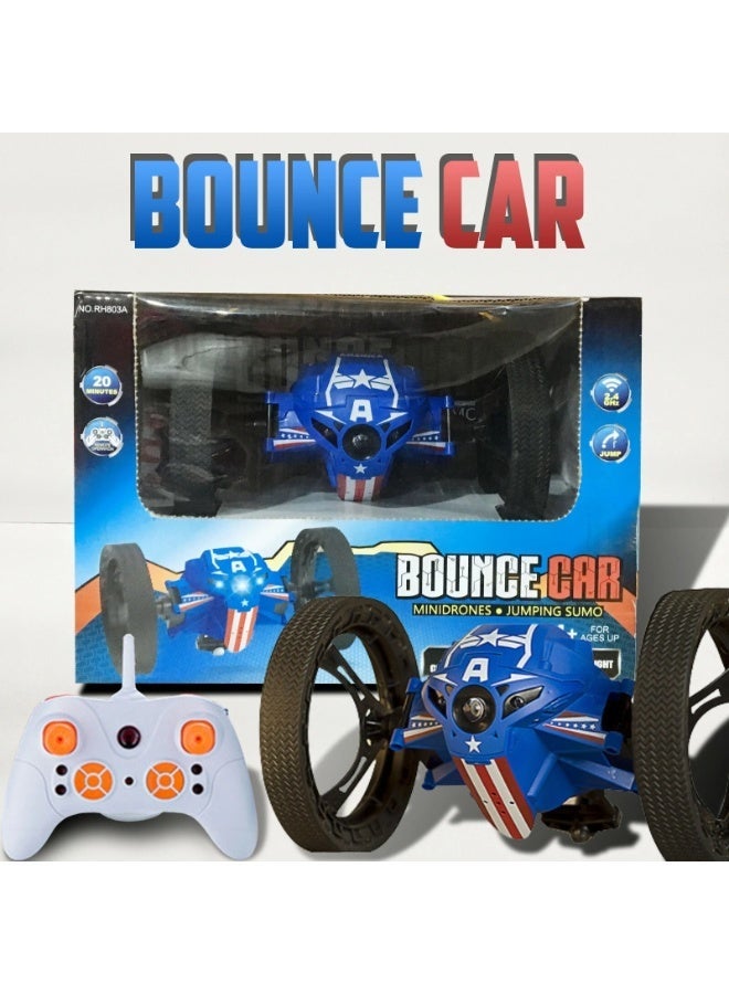 DEHKAH Remote Control Bounce Car Jumping Advanced Toy Flexible Wheel Rotation Vehicle - Image 5