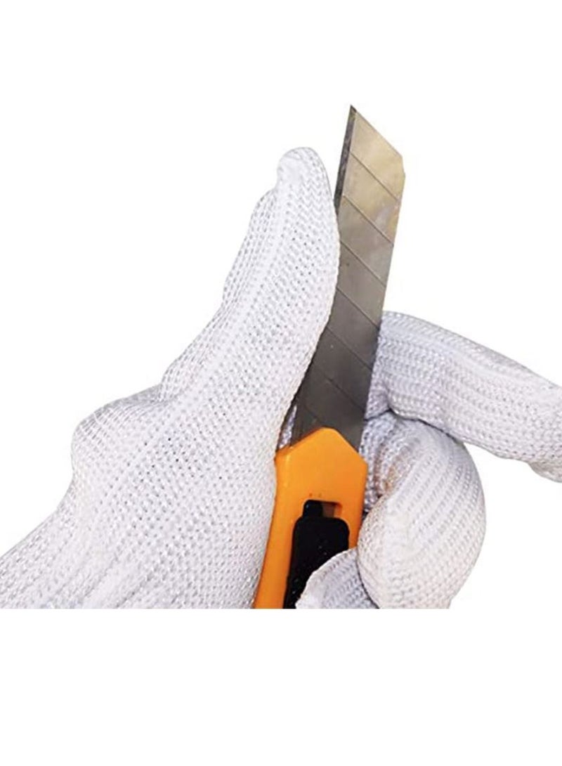 SYOSI 1Pair Bird Training Anti Bite Gloves Parrot Chewing Safety Protective Steel Wire Small Animal Handling fit for Squirrels Hamster Hedgehog  - Image 2
