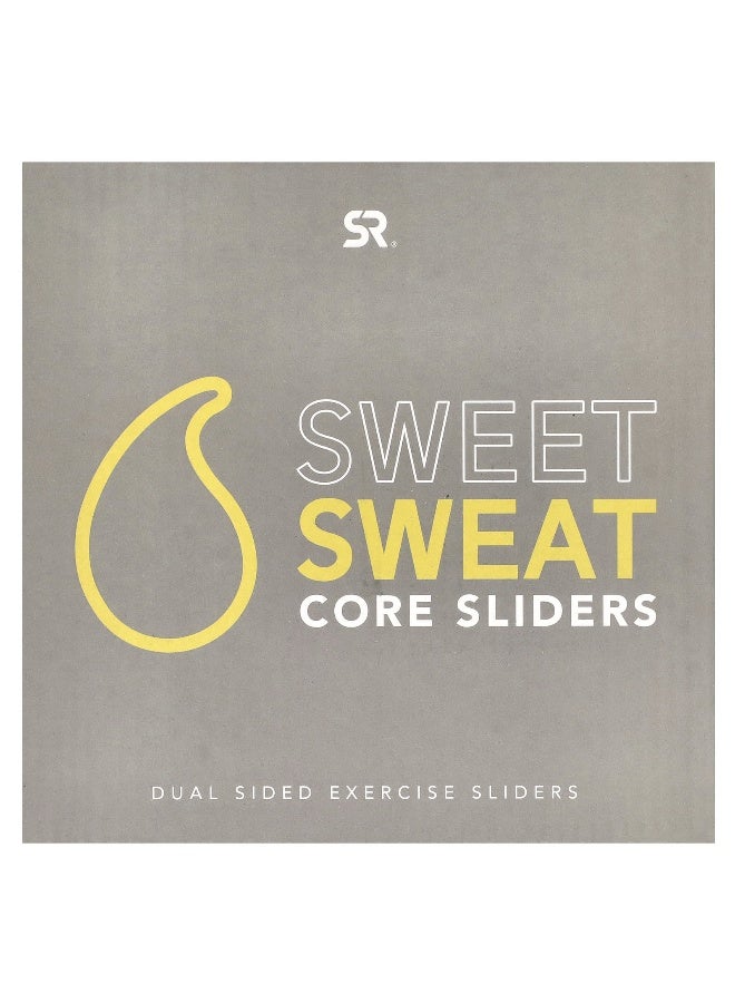 SPORTS RESEARCH Sports Research, Sweet Sweat, Core Sliders, 2 Sliders  - Image 2