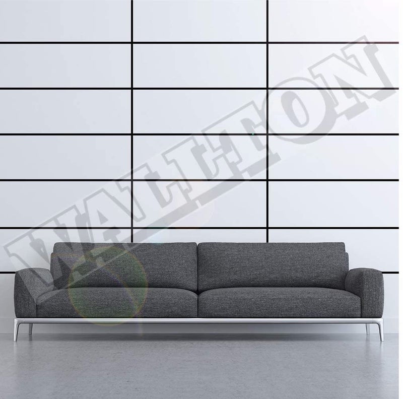 WALLTON Self-Adhesive Decorative 45 Meters Black Tape for Tiles Line Gaping, Waterproof Gap Sealing Tape Strip for Home Floor, Wall, Ceiling, Kitchen & Cabinet. Tiles Seam Sticker (Black, 1cm x 45m) - Image 3