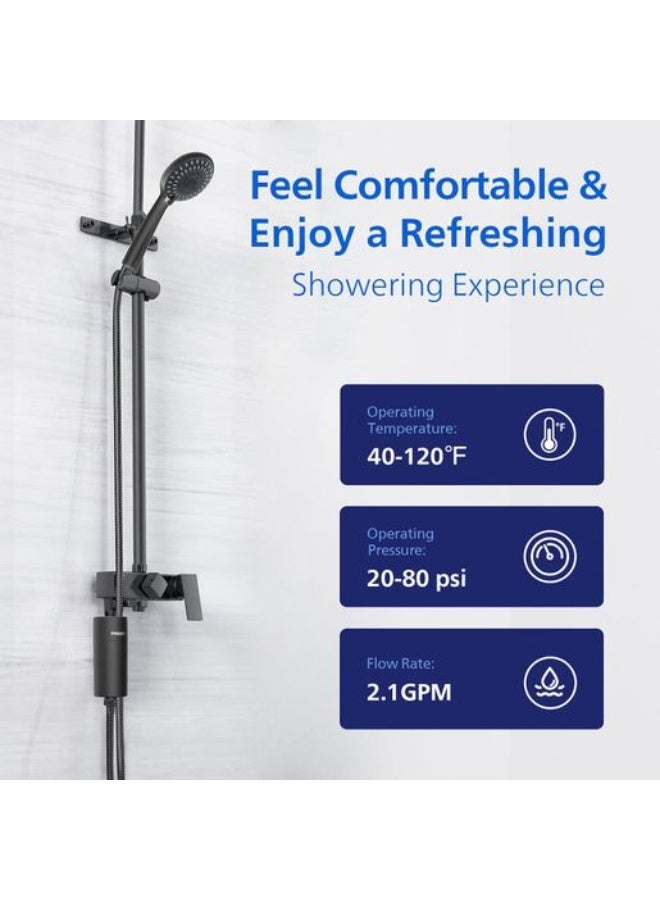 Philips Water فلتر استحمام من فيليبس (أسود) - Image 4