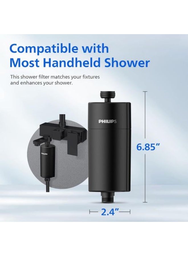 Philips Water فلتر استحمام من فيليبس (أسود) - Image 5