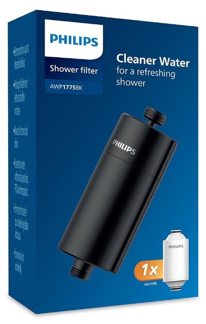 Philips Water فلتر استحمام من فيليبس (أسود) - Image 1