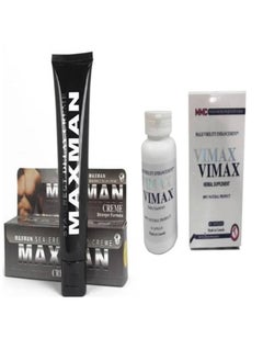 vimax Dietary supplement 60 capsules plus cream for men 