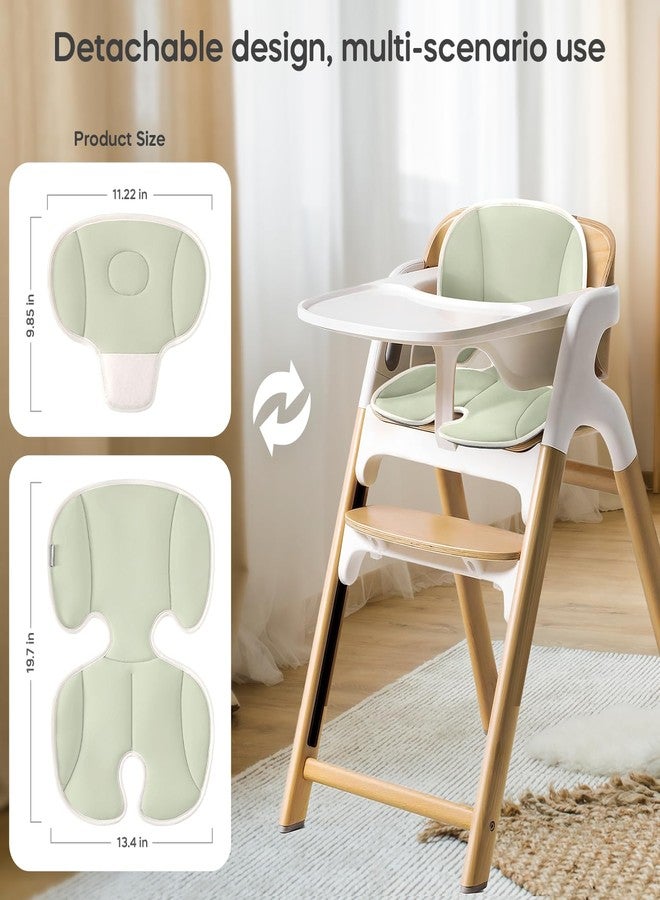 mamatepe Baby Stroller Cooling Pad Universal Soft Cooler Pad Breathable Adjustable Car Seat Liner Detachable 2-Piece Cooling Cushion Fits Strollers, Car Seat, High Chair, Bassinet, Swing - Image 2