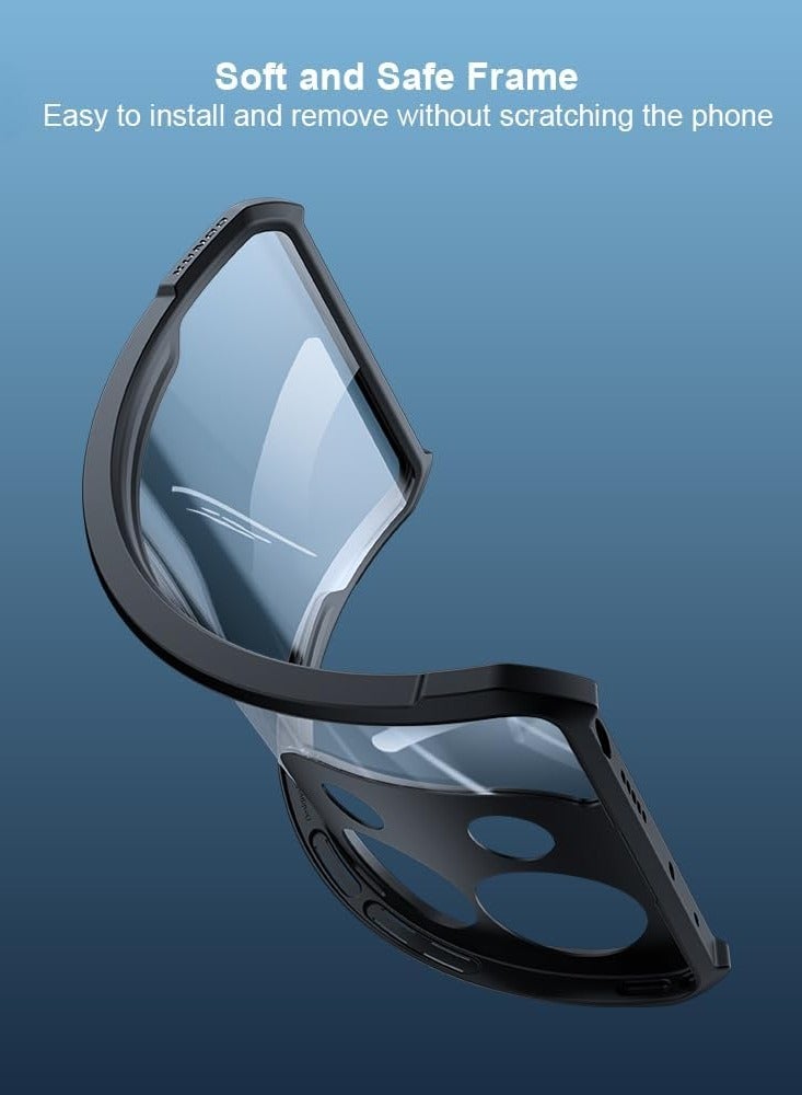 Case Compatible with Honor X6b Case, 【Airbag Protection】 Transparent Back Soft TPU Frame Camera Protection Shockproof Bumper Protective Cover for Honor X6b - Image 5