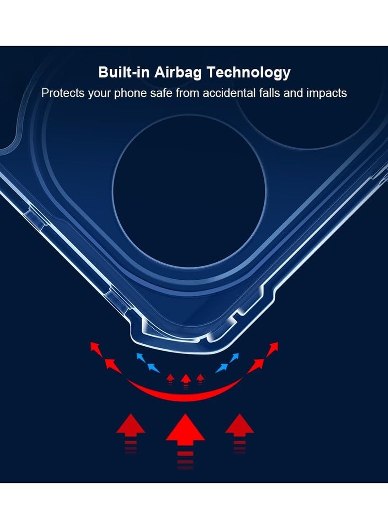 Case Compatible with Honor X6b Case, 【Airbag Protection】 Transparent Back Soft TPU Frame Camera Protection Shockproof Bumper Protective Cover for Honor X6b - Image 3