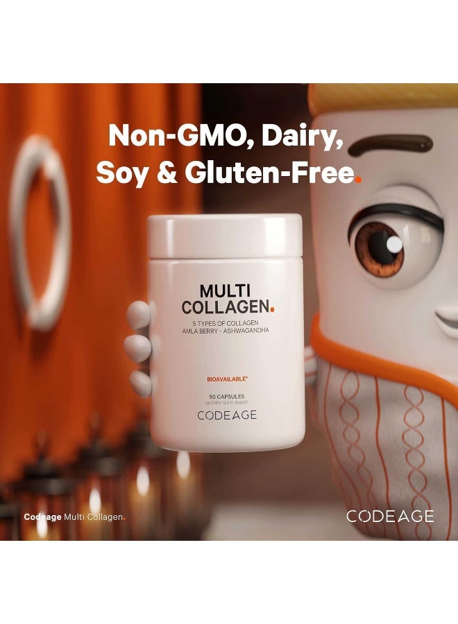 Codeage Multi-Collagen Protein Capsules - 90 Count