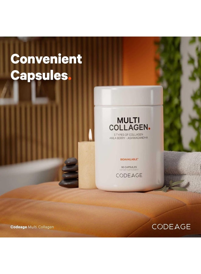 Codeage Multi-Collagen Protein Capsules - 90 Count