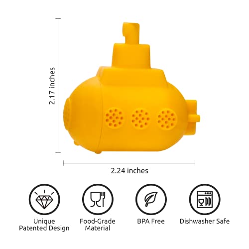 OTOTO Cute Tea Infuser - Loose Leaf Tea Steeper, Tea Accessories, Tea Diffusers, Tea Infuser for Loose Leaf Tea, Tea Strainers, Cute Gifts, Tea Gift Set, Kitchen Gifts, Cooking Gadgets - Image 2