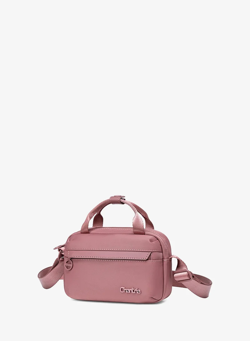 Chantria Premium Durable Lady’s Shoulder Bag Water Resistant Multifunctional Anti-Theft Sling Bag for Casual Travel Daily Out, CB00771-Nostalgia Rose