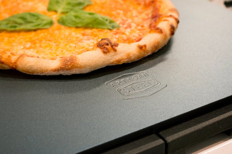 Artisan Steel - High Performance Pizza Steel Made in the USA - 16" x 14.25" (.25" Thick) - Image 1