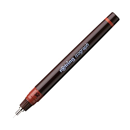 Rotring 0.1Mm Isograph Technical Drawing Pen For Sketching Mandala Art Doodling Tracing Architecture | Ink Not Included - Multicolor - Image 1