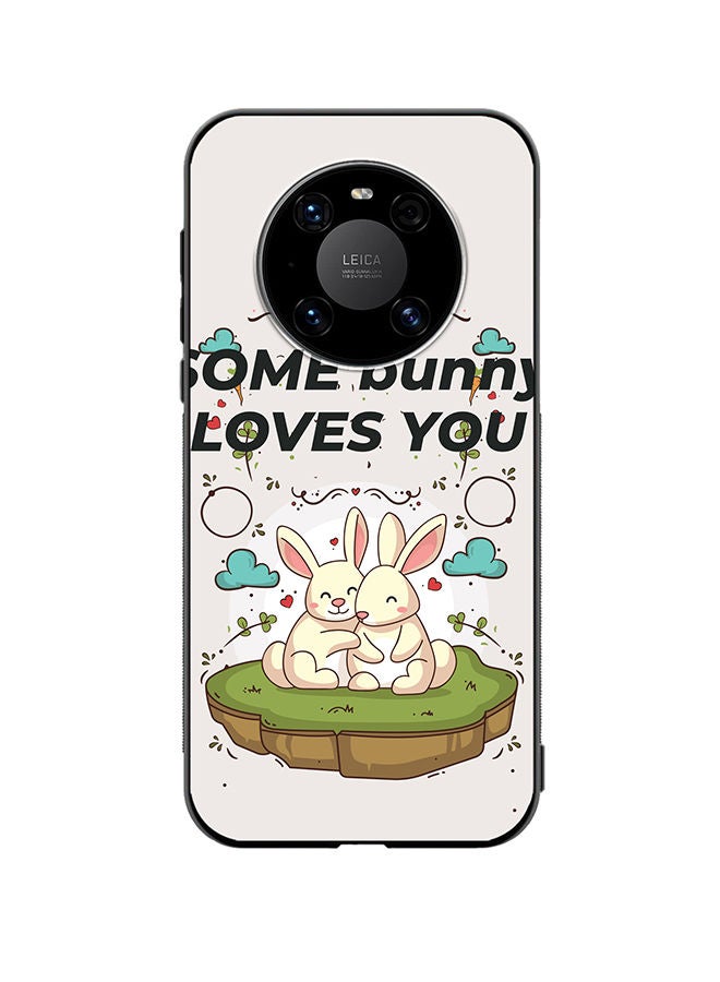 VR CREATIVE Protective Case Cover For Huawei Mate 40 Love Bunny Design Multicolour - Image 1