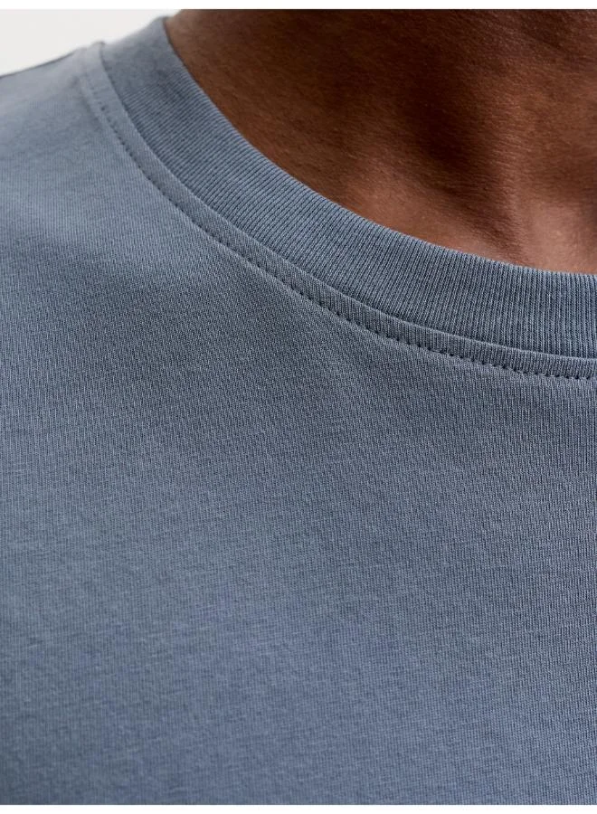 JACK & JONES Logo Crew Neck Plus size T-Shirt